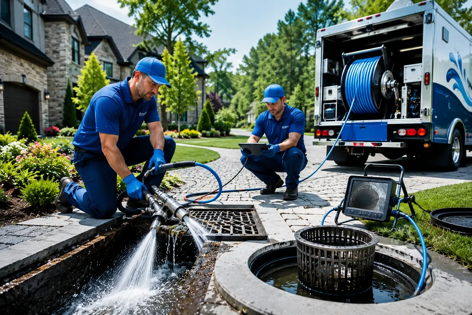 Local outdoor drain cleaning professionals in Yantic, CT